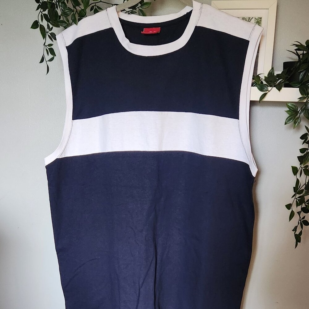 Sleeveless Oversized Muscle Tank